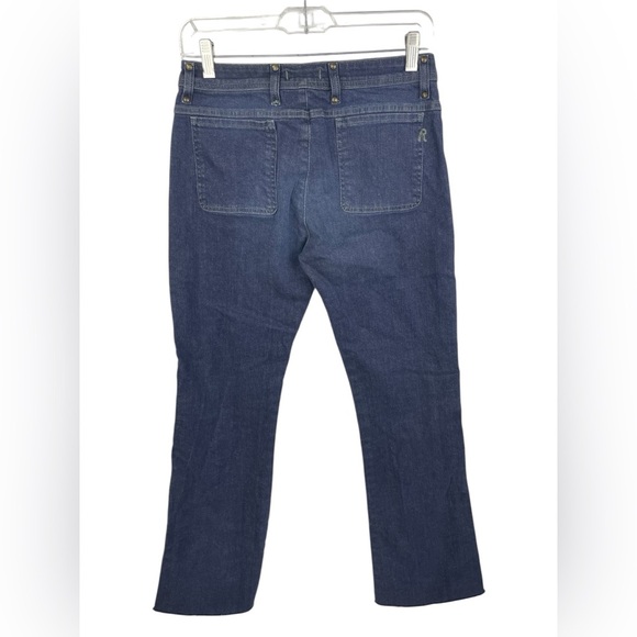 Replay Blue Denim Slightly Flared Jeans Size 30 Women’s EUC - Picture 2 of 13